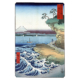 Utagawa Hiroshige – Die Küste von Hota in Bōshū, japanischer Holzschnitt