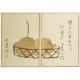 Sakai Hōitsu – Korb mit Birnen, japanischer Farbholzschnitt aus dem Album Ōson gafu