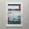 Utagawa Hiroshige – Die Bucht von Kuroto in Kazusa, japanischer Holzschnitt