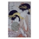 Kitagawa Utamaro – Kurtisanen Hinatsuru und Hinamatsu, japanischer Farbholzschnitt im Genre bijinga
