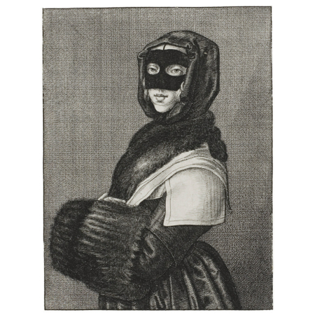 Wenzel Hollar Winter Radierung Landschaft 17 Jahrhundert