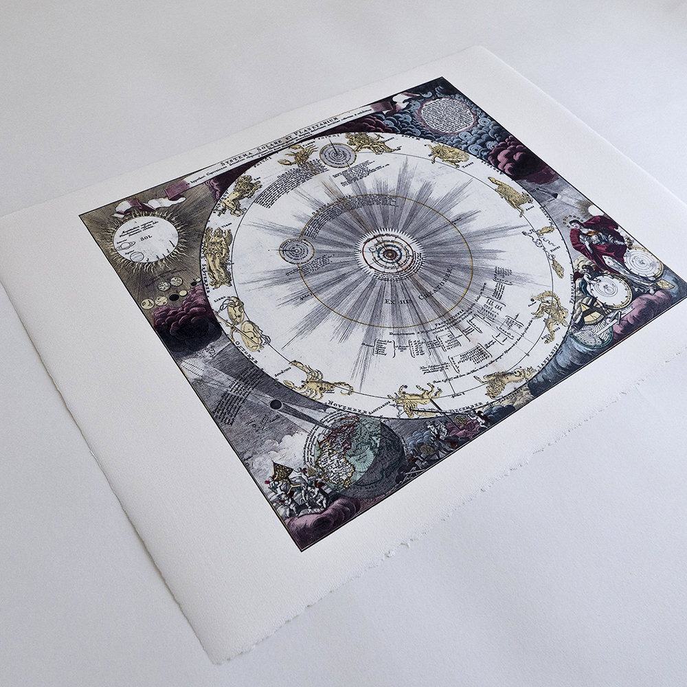 Johann Baptist Homann – Astronomische Karte (1700)