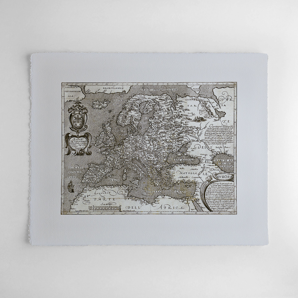 Arnoldo di Arnoldi – Europakarte (1600)