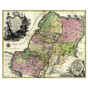 Tobias Conrad Lotter – Karte Palästinas (1759)