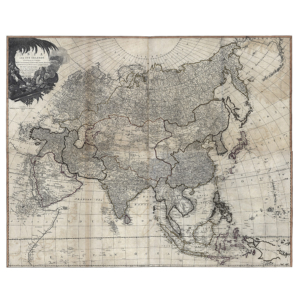 Johann Baptist Homann – Asienkarte (1700)