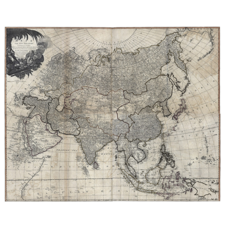 Johann Baptist Homann – Asienkarte (1700)