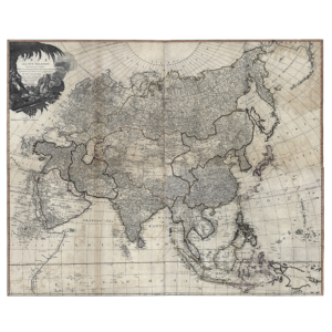 John William Norie – Asienkarte (1799)
