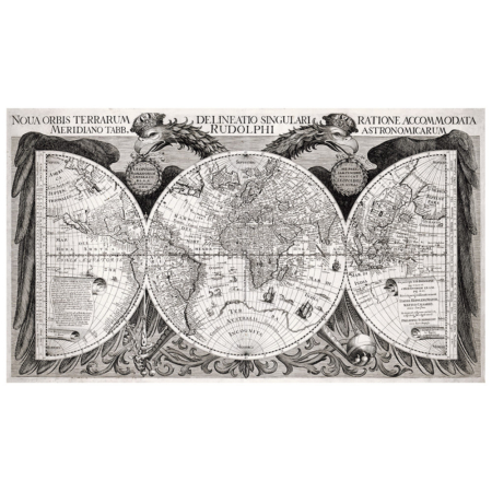 Philipp Eckebrecht – Weltkarte (1630)
