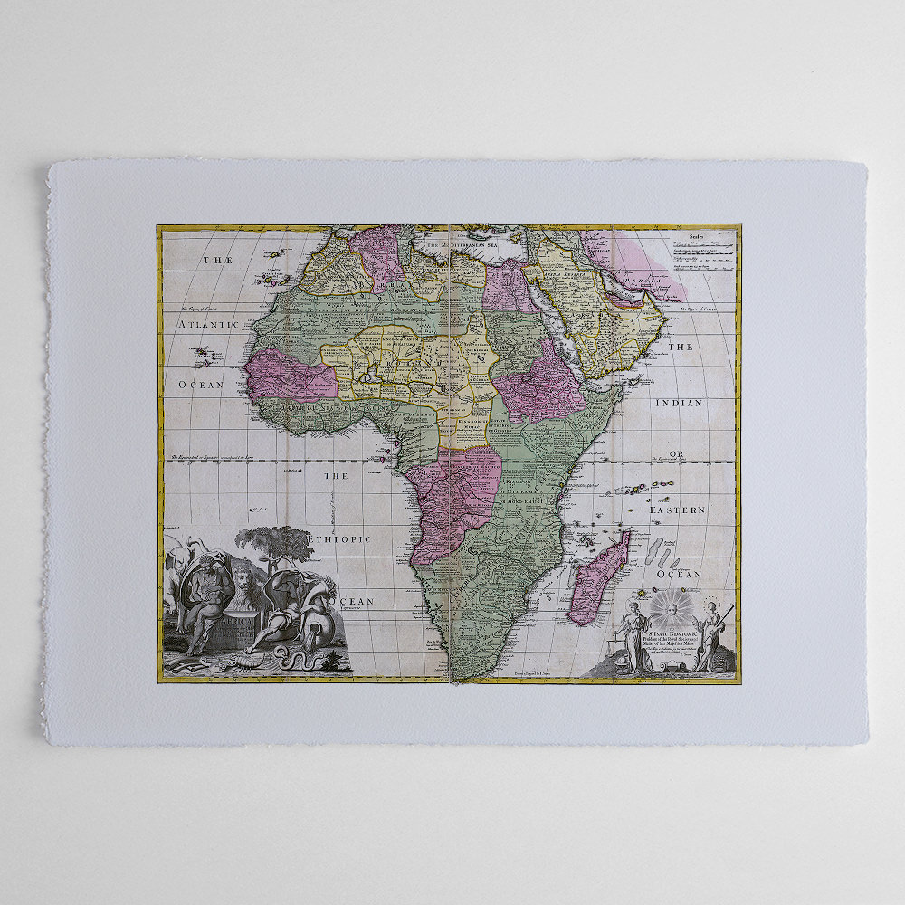 John Senex – Afrikakarte (1725)